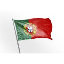Bandeira Portugal 1,50x0,90mt! Dupla Face! - Max Bandeiras