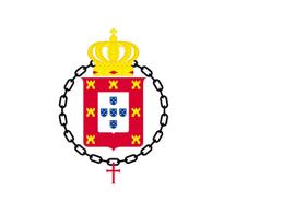 Bandeira Real do Século XVII Estampada Uma face 0,70x1,00m - Pátria Bordados