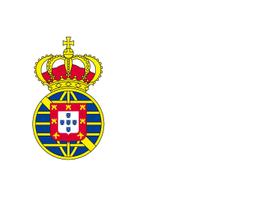 Bandeira Reino Unido de Portugal, Brasil e Algarves Estampada Uma face 0,70x1,00m