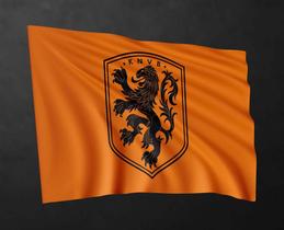 Bandeira Seleção da Holanda 80cmx140cm Tecido Oxford 100% Poliéster Bandeira Seleção da Holanda 80cmx140cm Tecido Oxford 100% Poliéster