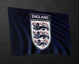 Bandeira Seleção da Inglaterra 80cmx140cm Tecido Oxford 100% Poliéster