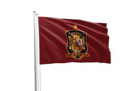 Bandeira Seleção Time Futebol Espanha Copa 90x150cm Oxford