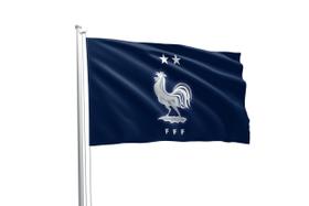 Bandeira Seleção Time Futebol França Copa 90x150cm Oxford