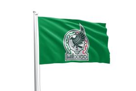 Bandeira Seleção Time Futebol MÉXICO Copa 90x150cm Oxford