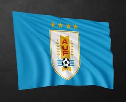 Bandeira Seleção Time Futebol Uruguai Copa 90x150cm Bandeira Seleção Time Futebol Uruguai Copa 90x150cm