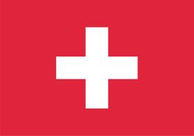 Bandeira Suíça Estampada uma face - 0,70X1,00m