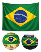 Bandeira Tecido Grande Brasil Copa 180x270m Verde Amarelo Brasil Bandeira Tecido Grande Brasil Copa 180x270m Verde Amarelo Brasil