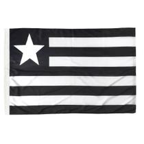 Bandeira Torcedor do Botafogo 128 x 90 cm - 2 Panos - JC Flamulas