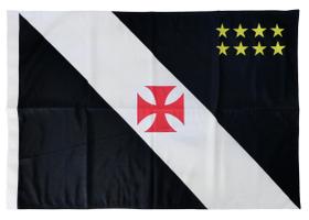 Bandeira Vasco Oficial Licenciada 2 Panos - JC Flâmulas e Bandeiras