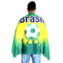 Bandeira Verde e Amarela do Brasil para Torcida e Jogos Bandeira Verde e Amarela do Brasil para Torcida e Jogos