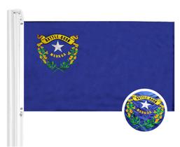 Bandeira WINBEE Nevada State 90x150cm de nylon bordado premium