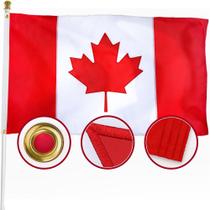 Bandeira: XIFAN, Canadá, Canadá, 3 x 5 pés, nylon bordado 210D Bandeira: XIFAN, Canadá, Canadá, 3 x 5 pés, nylon bordado 210D