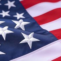 Bandeira YASUN American 91x152cm 420D Poliéster High Wind