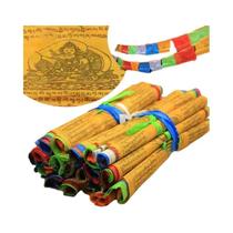 Bandeiras Coloridas De Oração Budista Tibetana De 5M 20 Folhas Banner De Jardim Suprimentos