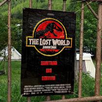 Bandeiras De Filme Jurassic Park De Tamanho Grande, Decorações De Festa De Aniversário, Banner Bandeiras De Filme Jurassic Park De Tamanho Grande, Decorações De Festa De Aniversário, Banner