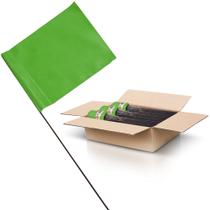 Bandeiras de marcação ACE Supply Green, pacote 1000, 10x12x38cm de jardim