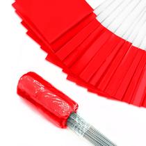 Bandeiras de marcação Zozen Red, pacote com 100, graváveis, 15x10x12cm, PVC Bandeiras de marcação Zozen Red, pacote com 100, graváveis, 15x10x12cm, PVC