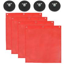 Bandeiras de segurança NVAAV Heavy Duty Magnetic para caminhões (pacote com 4) Bandeiras de segurança NVAAV Heavy Duty Magnetic para caminhões (pacote com 4)