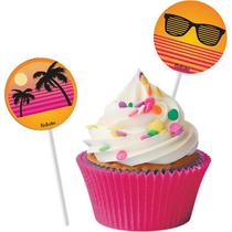 Bandeiras Decorativas para Doces - Pacote com 08 Unidades