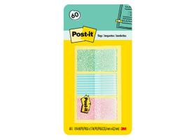 Bandeiras em gradiente impresso em post-it 60 bandeiras com dispensador