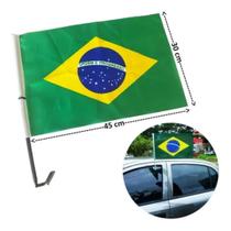 Bandeirinha Do Brasil Para Janela De Carro Copa Do Mundo