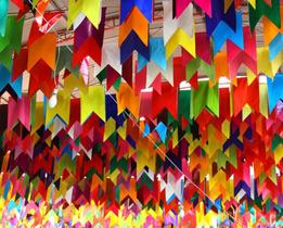 Bandeirinha Festa Junina De Plástico Kit 500 Metros Bandeirinha Festa Junina De Plástico Kit 500 Metros