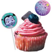 Bandeirinha para Docinhos Vampirina - Festcolor - 08Un