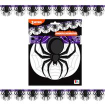 Bandeirinhas Halloween Dia das Bruxas Enfeite de Pendurar com Aranha 6 Metros Bandeirinhas Halloween Dia das Bruxas Enfeite de Pendurar com Aranha 6 Metros