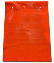 Bandeirola de Sinalização C/ Ilhos Cor: Laranja -VINILSEG