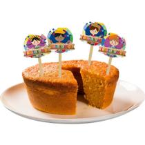 Bandeirolas Especiais Mini para Festa Junina Pacote com 8 Unidades