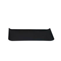Bandeja 15 x 30 cm Preta de Policarbonato Coffee Vemplast