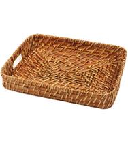 Bandeja 29cm Por 22cm Retangular Em Rattan Bandeja 29cm Por 22cm Retangular Em Rattan