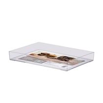 Bandeja 34,5x 25x 4,5cm cristal Bandeja 34,5x 25x 4,5cm cristal