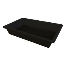 Bandeja Açougue Caixa Frigorifica Carnes PRETA 7lt Bandeja Açougue Caixa Frigorifica Carnes PRETA 7lt