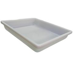 BANDEJA AÇOUGUE PEAD NATURAL 4L 34,7x5,7x29,5CM BAIXA MOD.147 BANDEJA AÇOUGUE PEAD NATURAL 4L 34,7x5,7x29,5CM BAIXA MOD.147