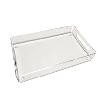 Bandeja acrílica transparente space decor 16x23x3 2mm Bandeja acrílica transparente space decor 16x23x3 2mm