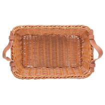 Bandeja Alça material sintético Lyor Entrelaço 30cm Plástico