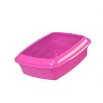 Bandeja Alta Com Borda - Pet Injet Rosa