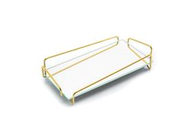 Bandeja angulo 10 x 28 cm golden Bandeja angulo 10 x 28 cm golden