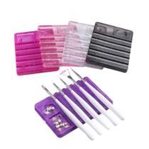 Bandeja Apoio Suporte Pincel Unha Manicure Acrílico Bandeja Apoio Suporte Pincel Unha Manicure Acrílico