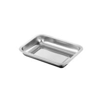 Bandeja Assadeira Forma Retangular Aço Inox Funda Multiuso