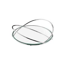 Bandeja Azaléia Redonda Grande Grafite Schmitt Bandeja Azaléia Redonda Grande Grafite Schmitt