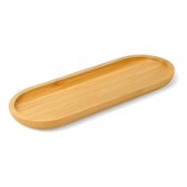 Bandeja Bambu Oval Multiuso Petisqueira Servir Grande 44cm Bandeja Bambu Oval Multiuso Petisqueira Servir Grande 44cm