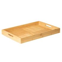 Bandeja Bambu Paramount 48x35,5x5,5 cm com Alça
