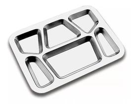 Bandeja Bandeijão Refeição Inox Divisoes Tramontina 61411060