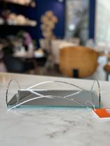 Bandeja bia - 16,5 x 26,5 cm - cromada