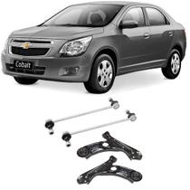 Bandeja + Bieleta Chevrolet Cobalt 2012 Até 2018 Dianteiras - O Par Bandeja + Bieleta Chevrolet Cobalt 2012 Até 2018 Dianteiras - O Par