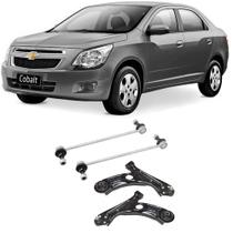 Bandeja + Bieleta Chevrolet Cobalt Dianteira 2012 Até 2018 O Par Bandeja + Bieleta Chevrolet Cobalt Dianteira 2012 Até 2018 O Par