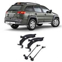 Bandeja + Bieleta Fiat Palio Adventure Dianteira 2005 Até 2008 O Par