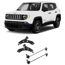 Bandeja + Bieleta Jeep Renegade 4x2 Dianteira 2015 Até 2019 O Par